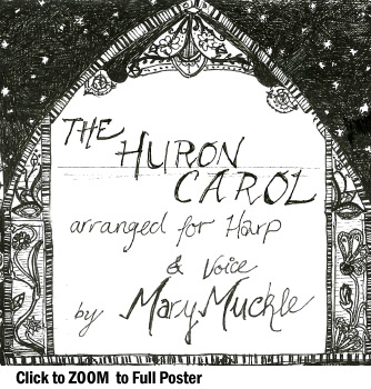 The Human Carol, arranged for Harp & Voice, by Mary Muckle